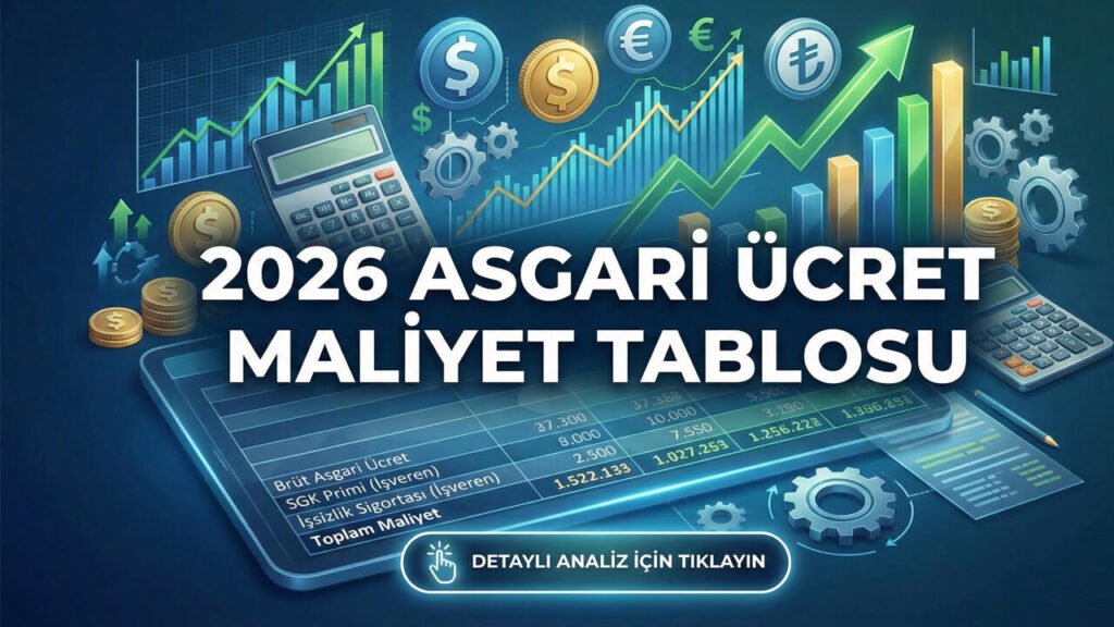 2026 Asgari Ücretin İşverene Maliyeti: SGK Teşvikleri ve Net Hesaplama Tablosu